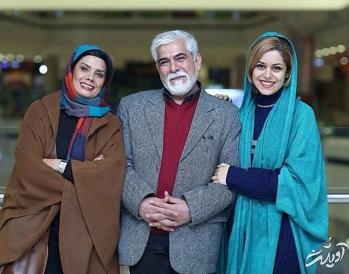 عاطفه رضوی و همسر و دخترش عاطفه رضوی و خانواده اش